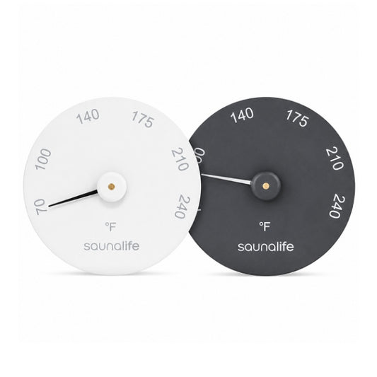 SaunaLife Designer Sauna Thermometer, Fahrenheit