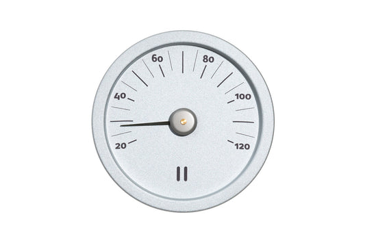 Rento Aluminum Round Sauna Thermometer