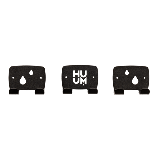 HUUM OVO Sauna Design Towel Hook Set, Black (3-Pack) - 01_hero.png