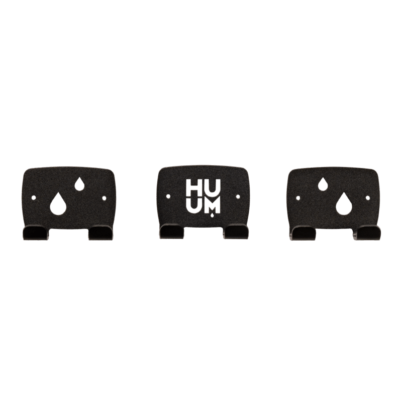 HUUM OVO Sauna Design Towel Hook Set, Black (3-Pack) - 01_hero.png