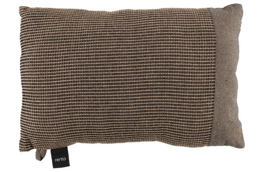 Rento Kenno XL Recycled Cotton Sauna Pillow 20" x 13" - Brown