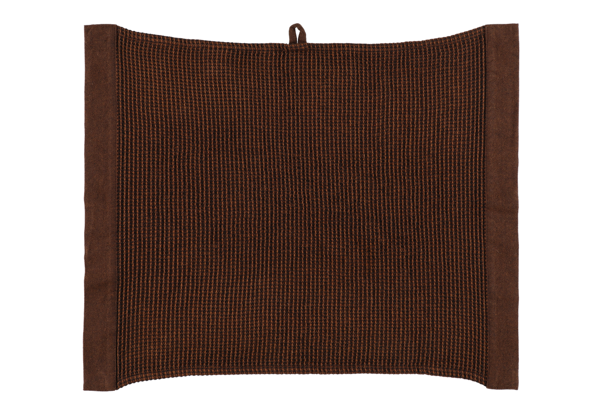 Rento Kenno Recycled Cotton Sauna Seat Cover 20" x 24" - Dark Brown