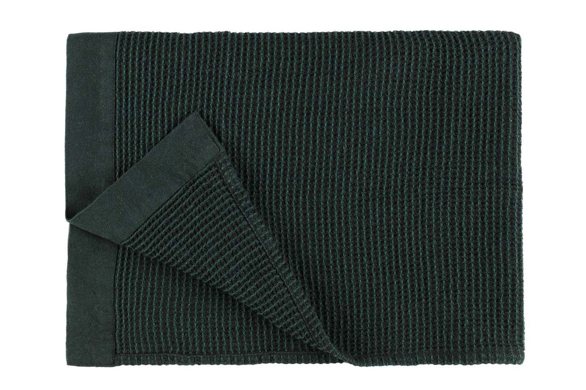 Rento Kenno Recycled Cotton Sauna Seat Cover 24" x 63" - Dark Green