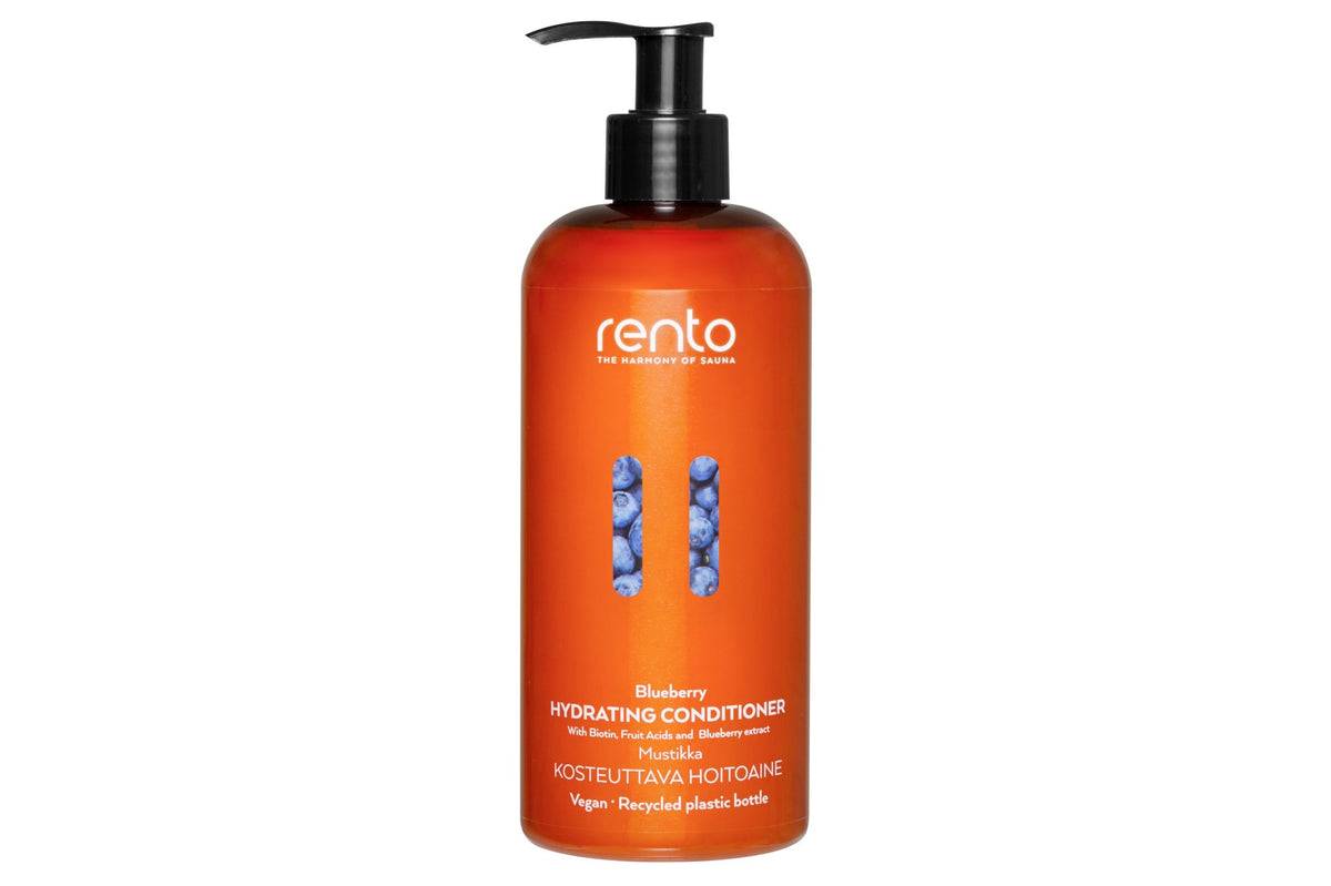Rento Botanical Hair Conditioner 400mL - Hydrating (Blueberry)
