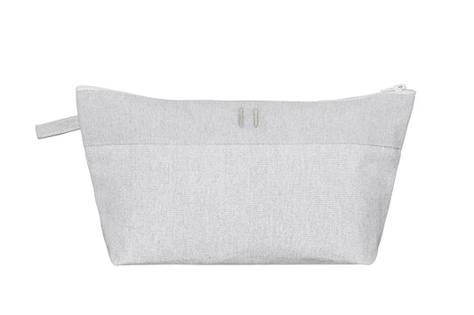 Rento Kenno Recycled Cotton Cosmetic Bag - Light Grey