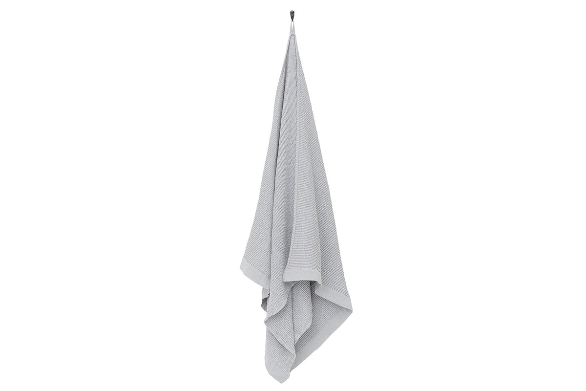 Rento Kenno Recycled Cotton Oversized Sauna Bath Towel 71" x 36" - Light Grey