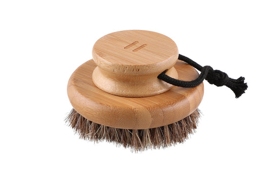 Rento Oil-Treated Bamboo Natural Body Brush - Natural