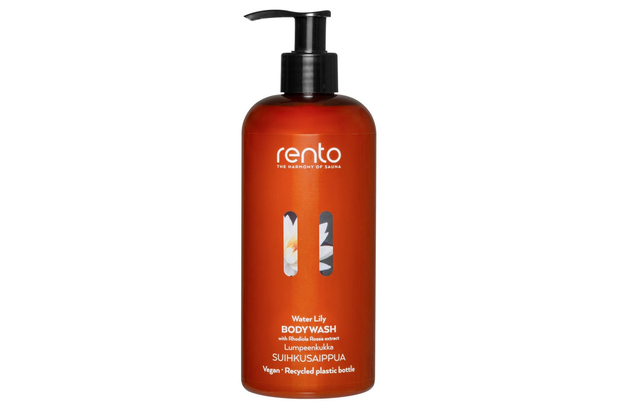 Rento Mild Foaming Body Wash 400mL - Water Lily