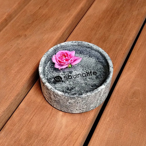 SaunaLife Coaster and Aroma Tray Drink Holder and Scent Reservoir