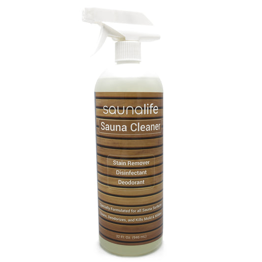 SaunaLife Sauna Care Package (Oil, Wax, and Cleaner)