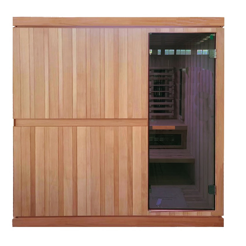 Finnmark FD-5 Trinity XL 4-Person Infra-Steam Combination Sauna - 02_lifestyle_angle.jpg