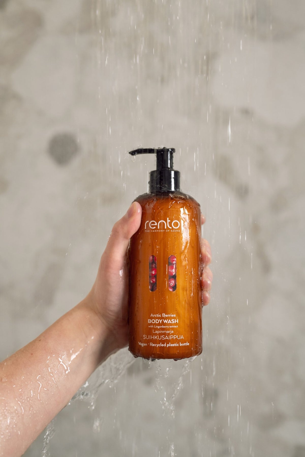 Rento Mild Foaming Body Wash 400mL - Arctic Berries