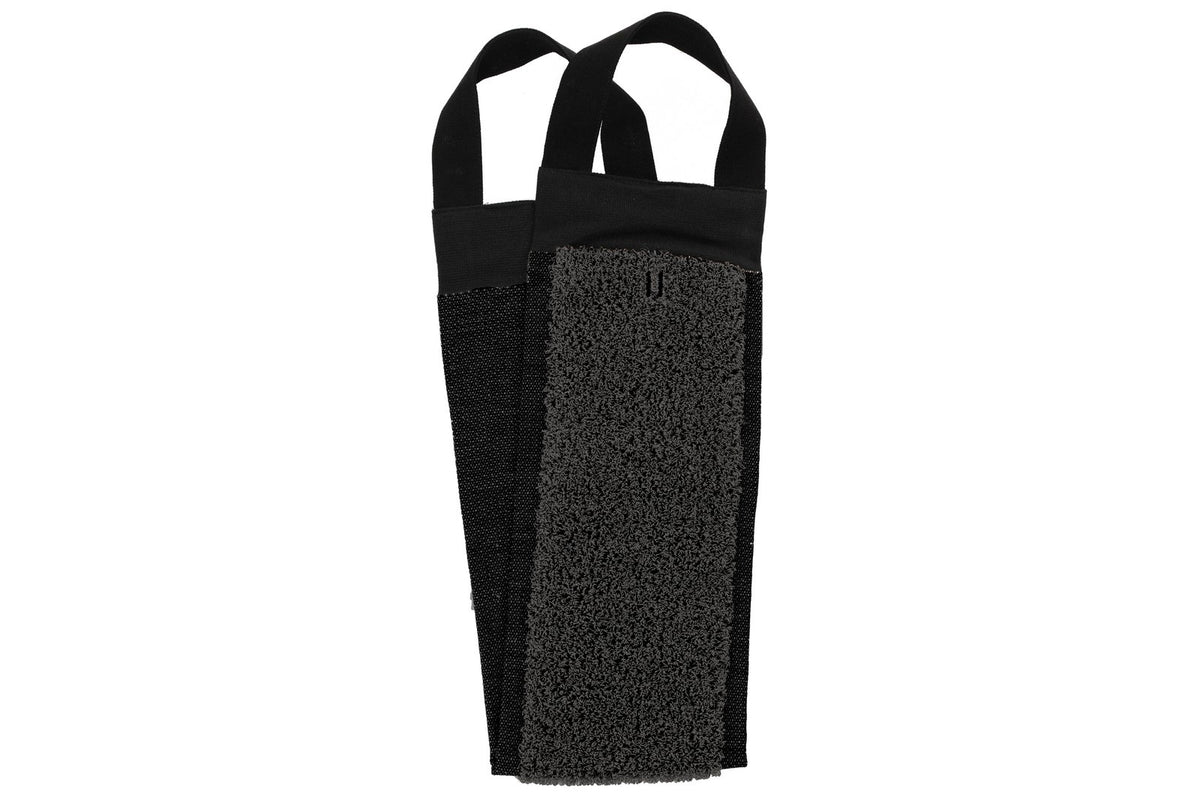 Rento Linen Terry Sauna Back Washer - Black