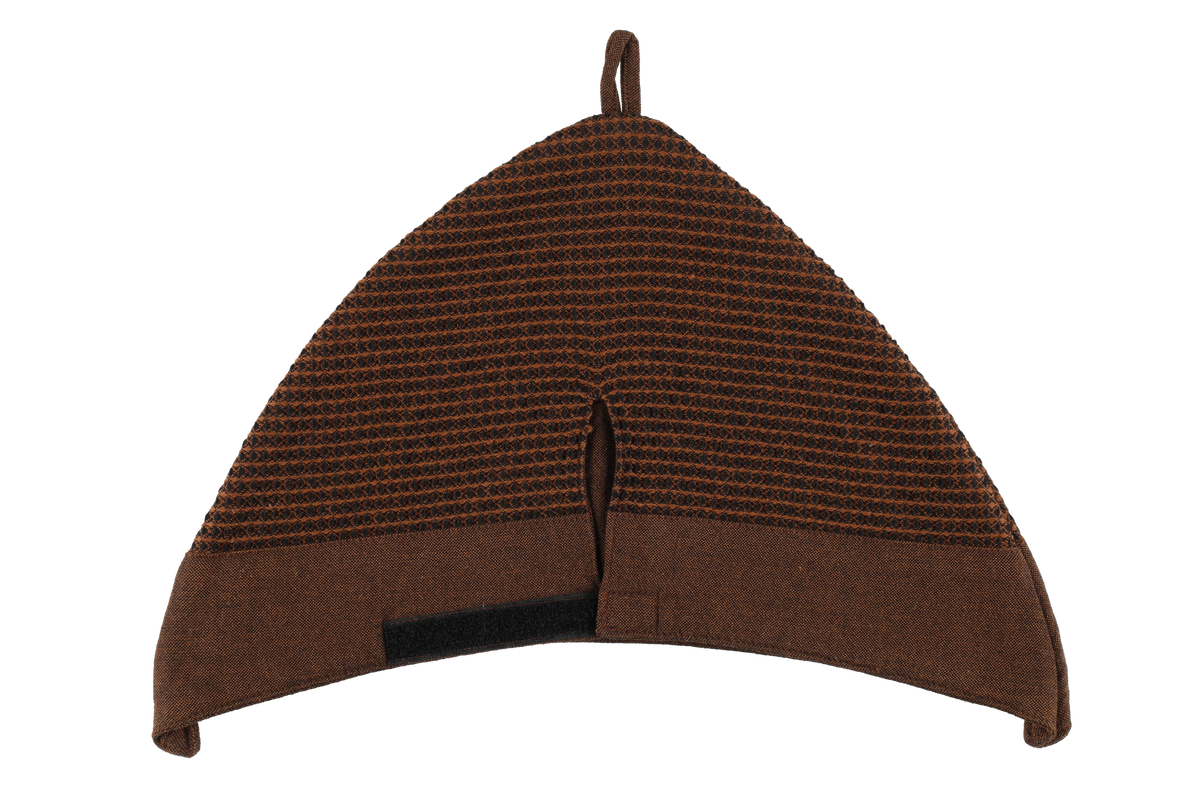 Rento Kenno Recycled Cotton Sauna Hat - Dark Brown