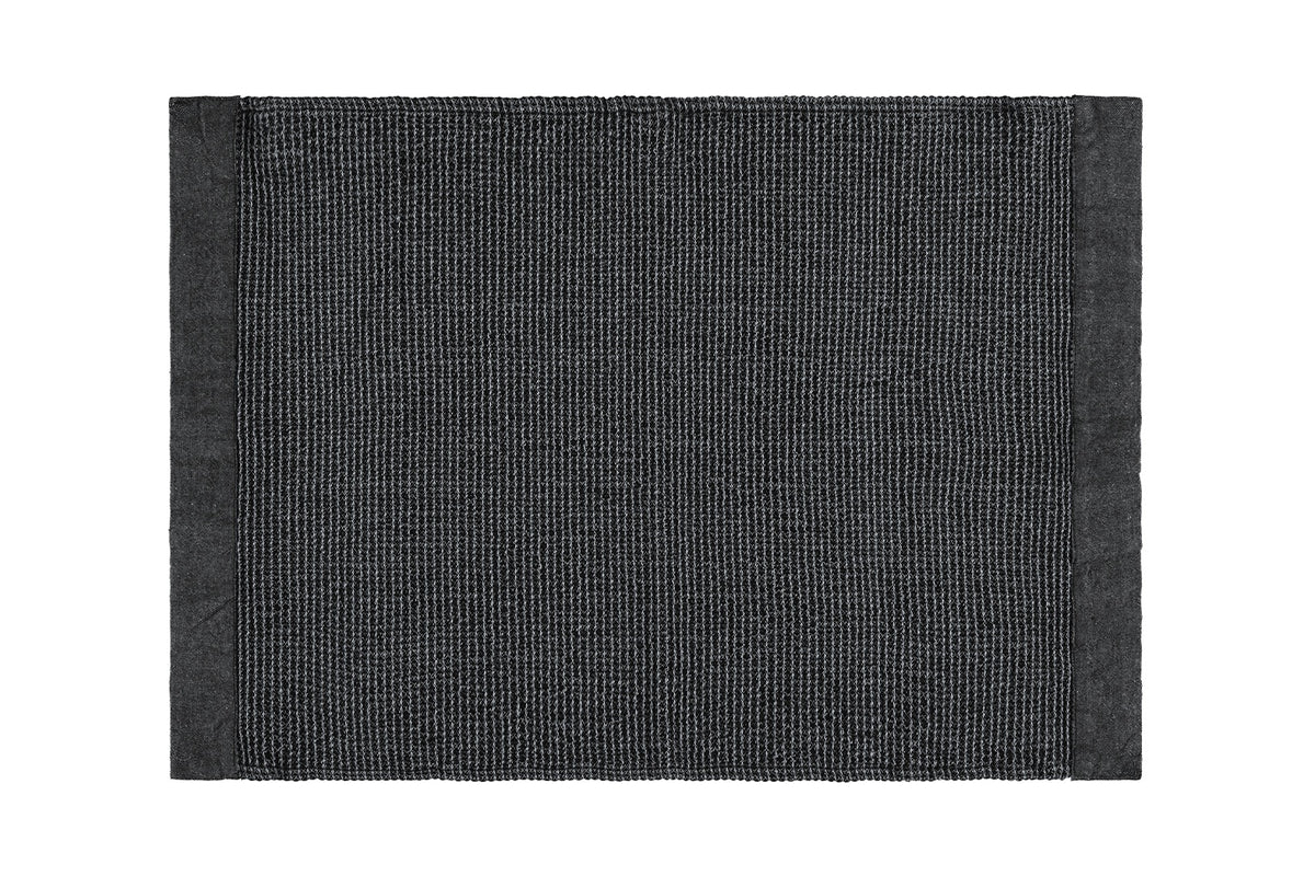 Rento Kenno Recycled Cotton Sauna Hand Towel 20" x 28" - Grey