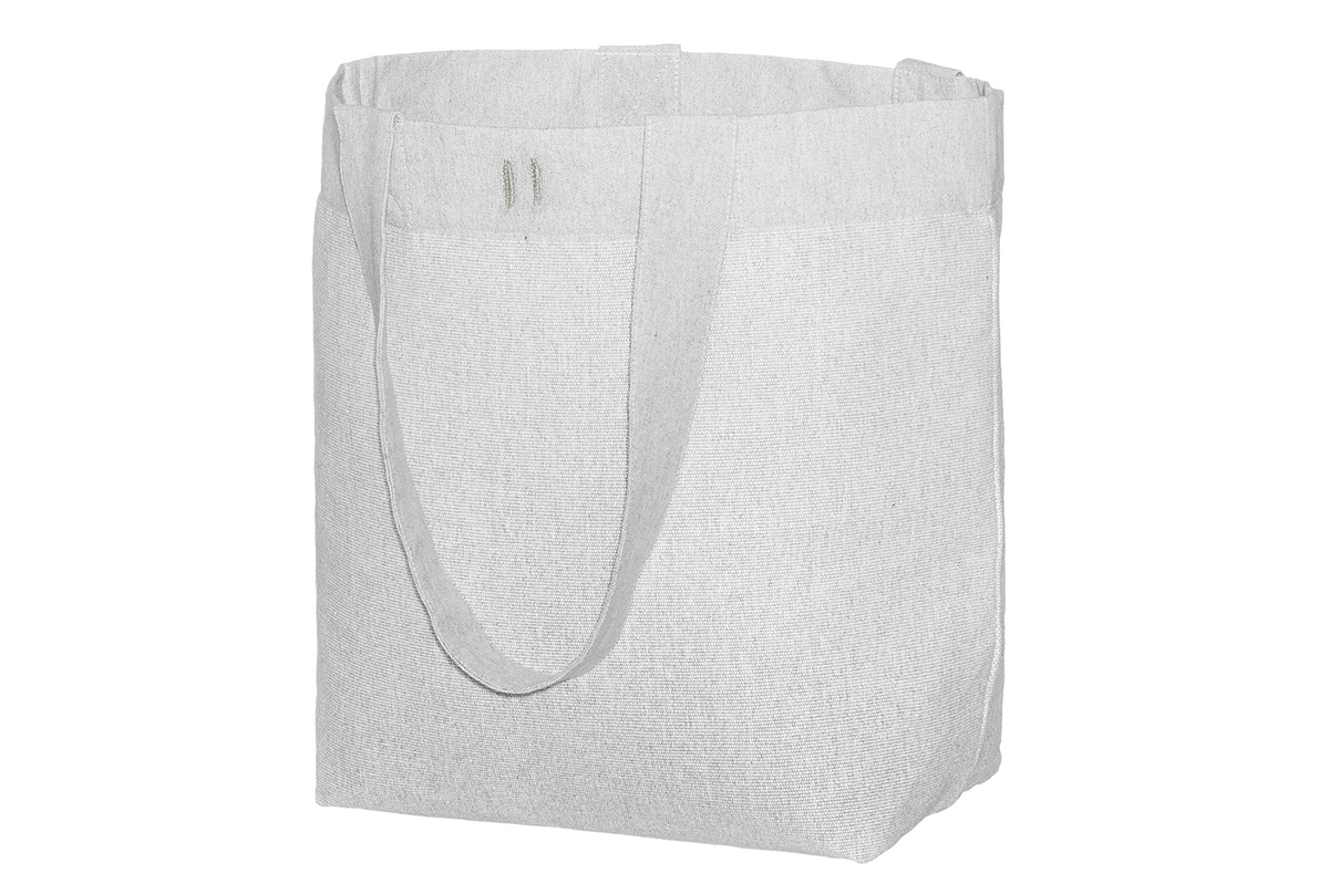 Rento Recycled Cotton Sauna Textile Tote Bag - Light Grey