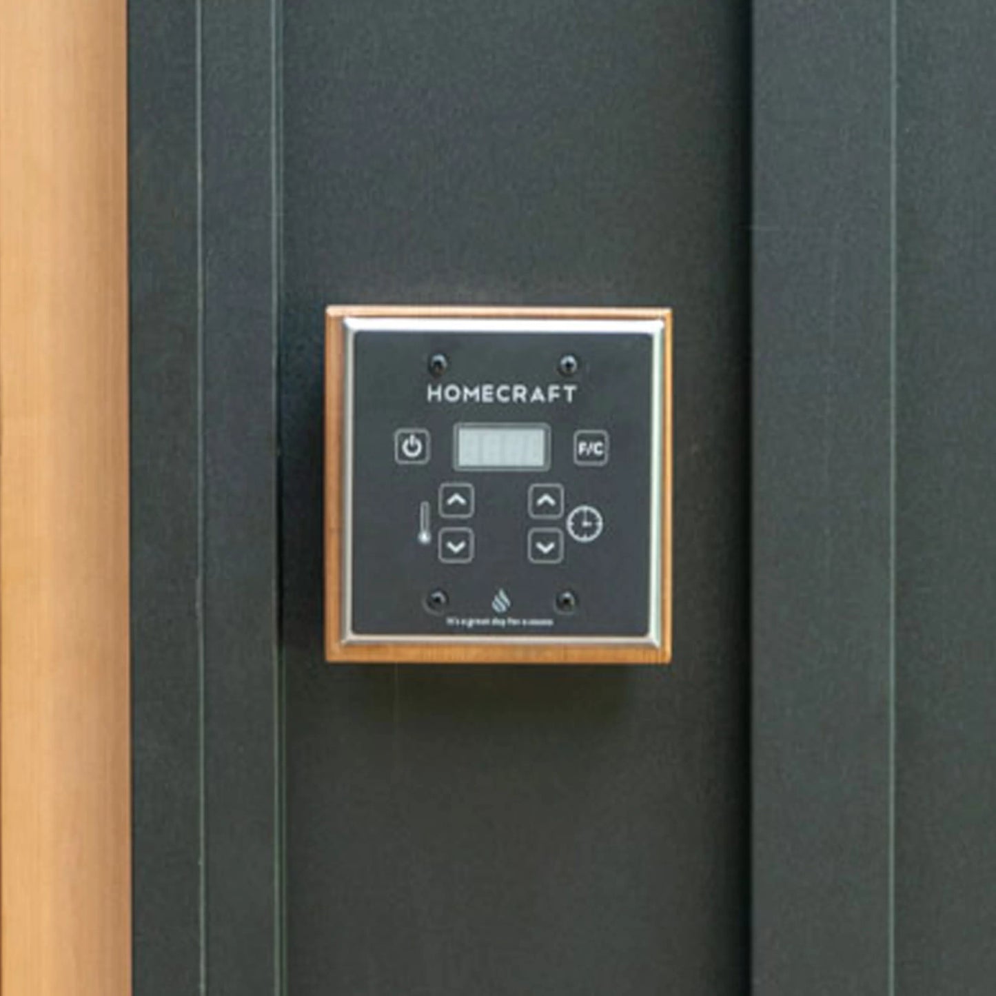 Homecraft Saunas control with Relay contactor box - Leisurecraft