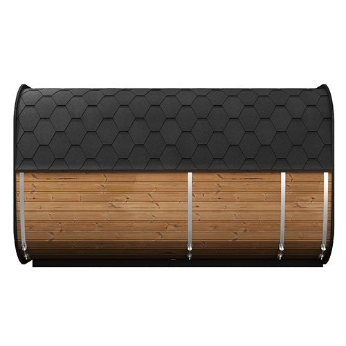 SaunaLife 8-Person Cube Series Outdoor Home Sauna Kit CL12GCP
