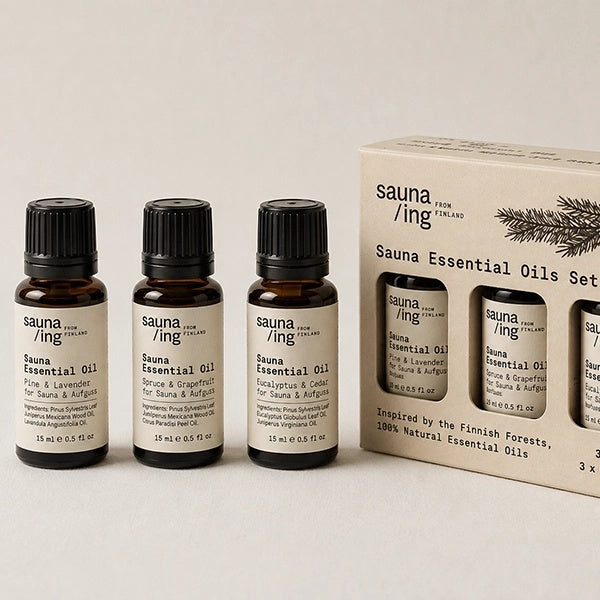 Sauna/ing Essential Oil Gift Set
