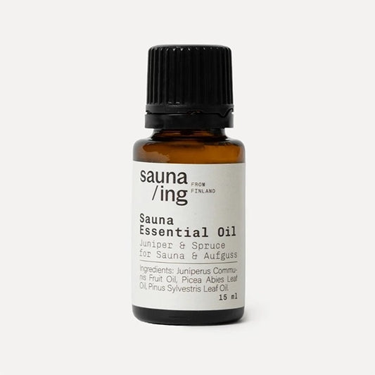 Sauna/ing Juniper & Spruce