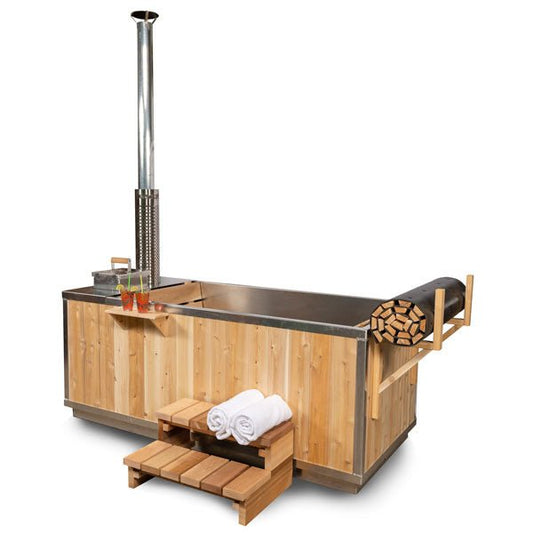 Starlight Wood-Burning Hot Tub