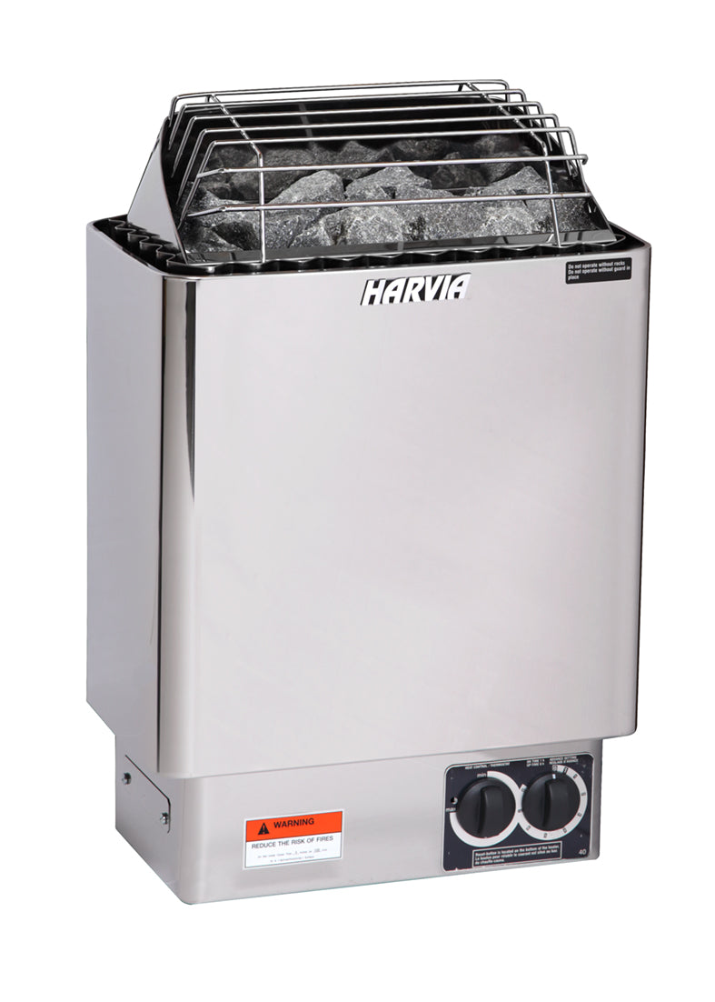 Harvia KIP Electric Sauna Heater: Electrician's Installation & Rough-In Guide