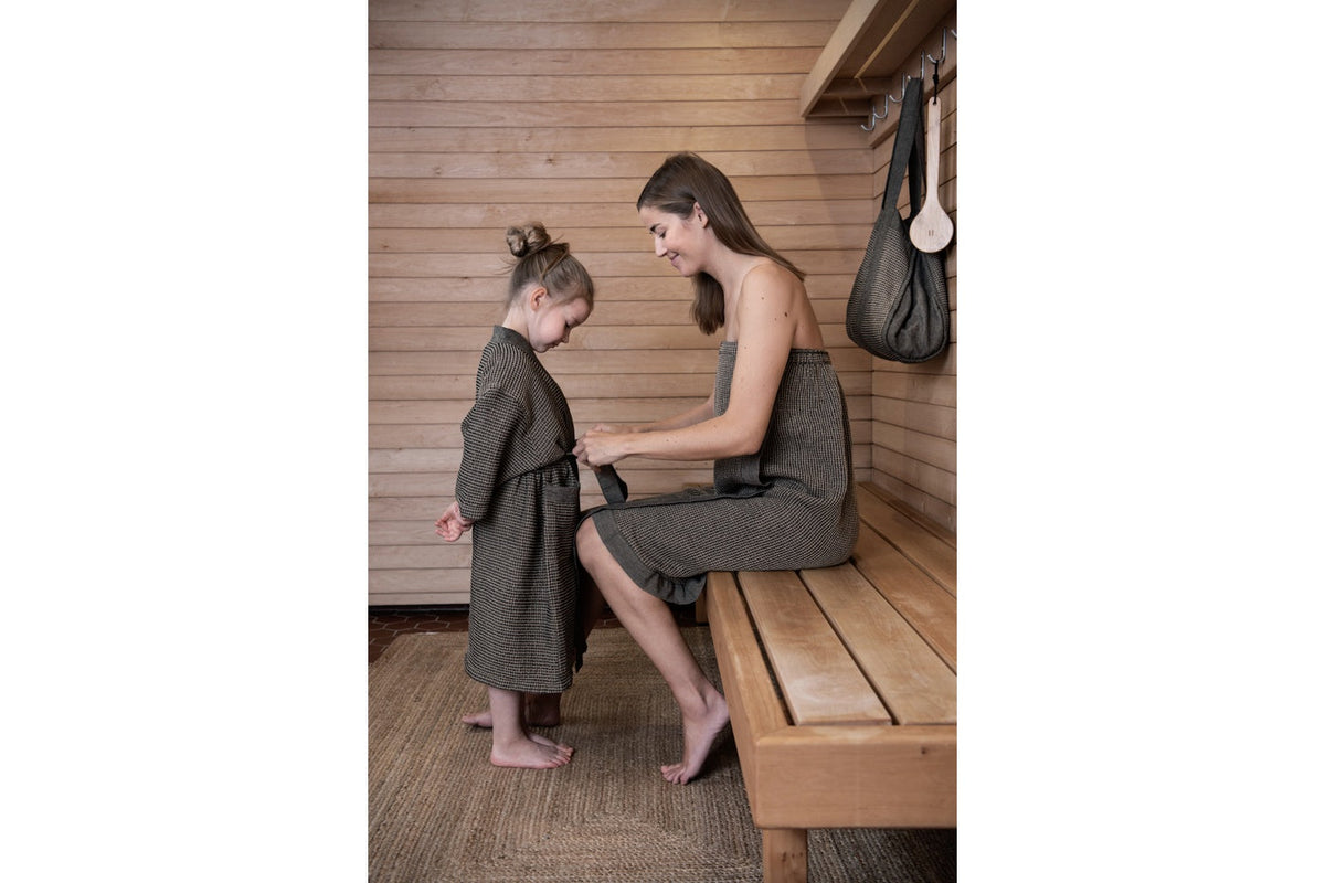 Rento Kenno Recycled Cotton Bath Robe - Kids