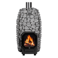 HUUM HIVE Flow Wood-Burning Sauna Stove Package