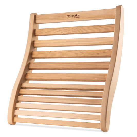 Finnmark Curve Canadian Red Cedar Ergonomic S-Shape Sauna Backrest - 01_hero.jpg