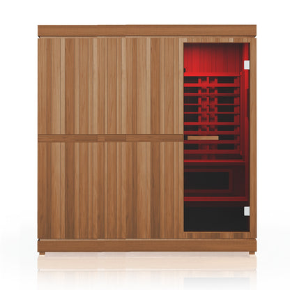 Finnmark FD-5 Trinity XL 4-Person Infra-Steam Combination Sauna - 01_hero_angle.jpg