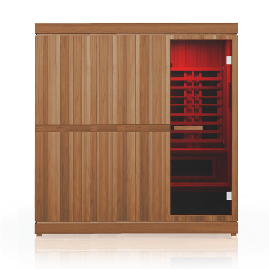 Finnmark FD-5 Trinity XL 4-Person Infra-Steam Combination Sauna - 01_hero_angle.jpg