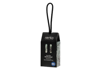 Rento Vegetable-Oil-Based Sauna Soap on Jute Cord - Arctic Pine