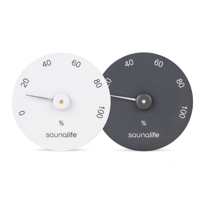 SaunaLife Designer Sauna Hygrometer, Humidity Levels