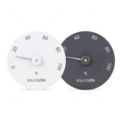 SaunaLife Designer Sauna Hygrometer, Humidity Levels