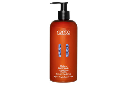 Rento Mild Foaming Body Wash 400mL - Blueberry