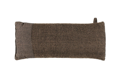 Rento Kenno Recycled Cotton Sauna Pillow 20" x 9" - Brown