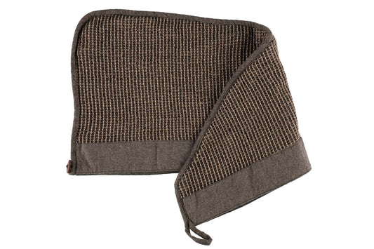 Rento Kenno Recycled Cotton Sauna Hair Towel Wrap - Brown