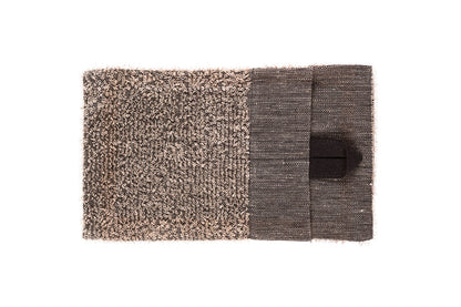 Rento Double-Lined Linen Terry Sauna Wash Mitten - Brown