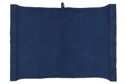 Rento Kenno Recycled Cotton Sauna Hand Towel 20" x 28" - Dark Blue