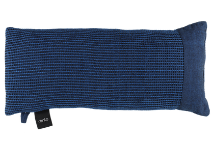Rento Kenno Recycled Cotton Sauna Pillow 20" x 9" - Dark Blue