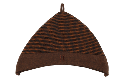 Rento Kenno Recycled Cotton Sauna Hat - Dark Brown