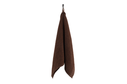 Rento Kenno Recycled Cotton Sauna Hand Towel 20" x 28" - Dark Brown