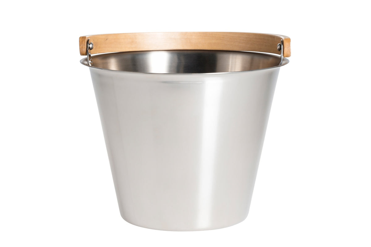 Rento x Harri Koskinen Stainless Steel Sauna Bucket - Default