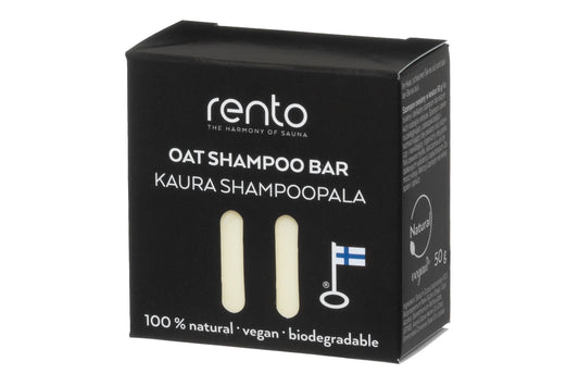 Rento Natural Oat Oil Vegan Shampoo Bar 50g