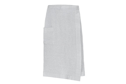 Rento Kenno Recycled Cotton Sauna Waist Towel Wrap - Light Grey