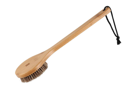Rento Oil-Treated Bamboo Bath Brush - Natural