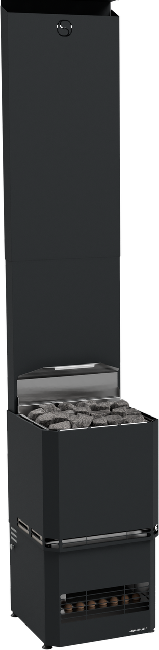 Saunum Air L 15 WiFi Sauna Heater Package - variant-stainless - 01_hero_stainless_open.png