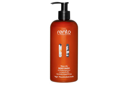 Rento Mild Foaming Body Wash 400mL - Water Lily