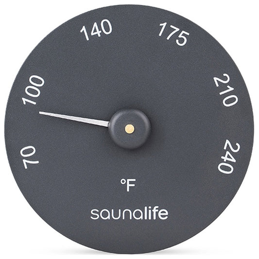 SaunaLife Designer Sauna Thermometer, Fahrenheit - 29019