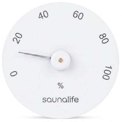 SaunaLife Designer Sauna Hygrometer, Humidity Levels - 29025